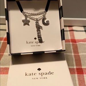 Kate spade necklace “Dream” with star and moon NWT